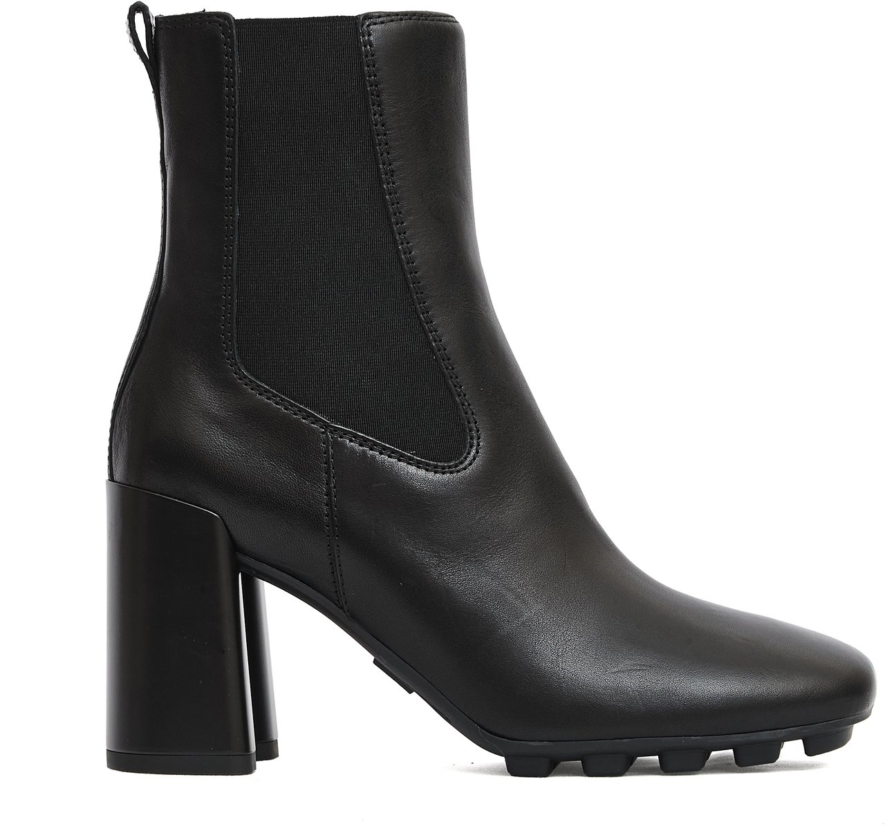 HOGAN Chelsea Pelle Nero T. 85 Mm Zwart
