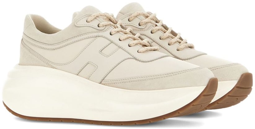 HOGAN Sneakers Cream Wit