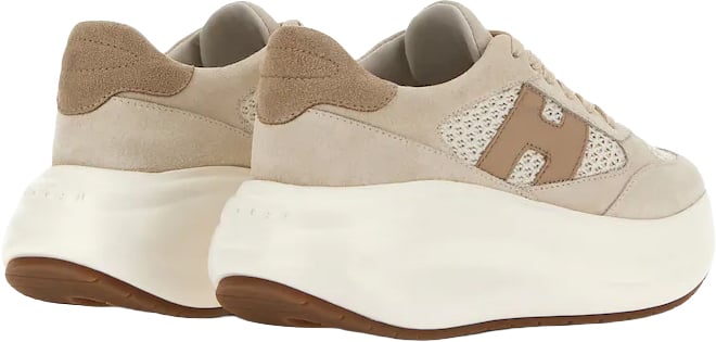 HOGAN Sneakers Brown Beige