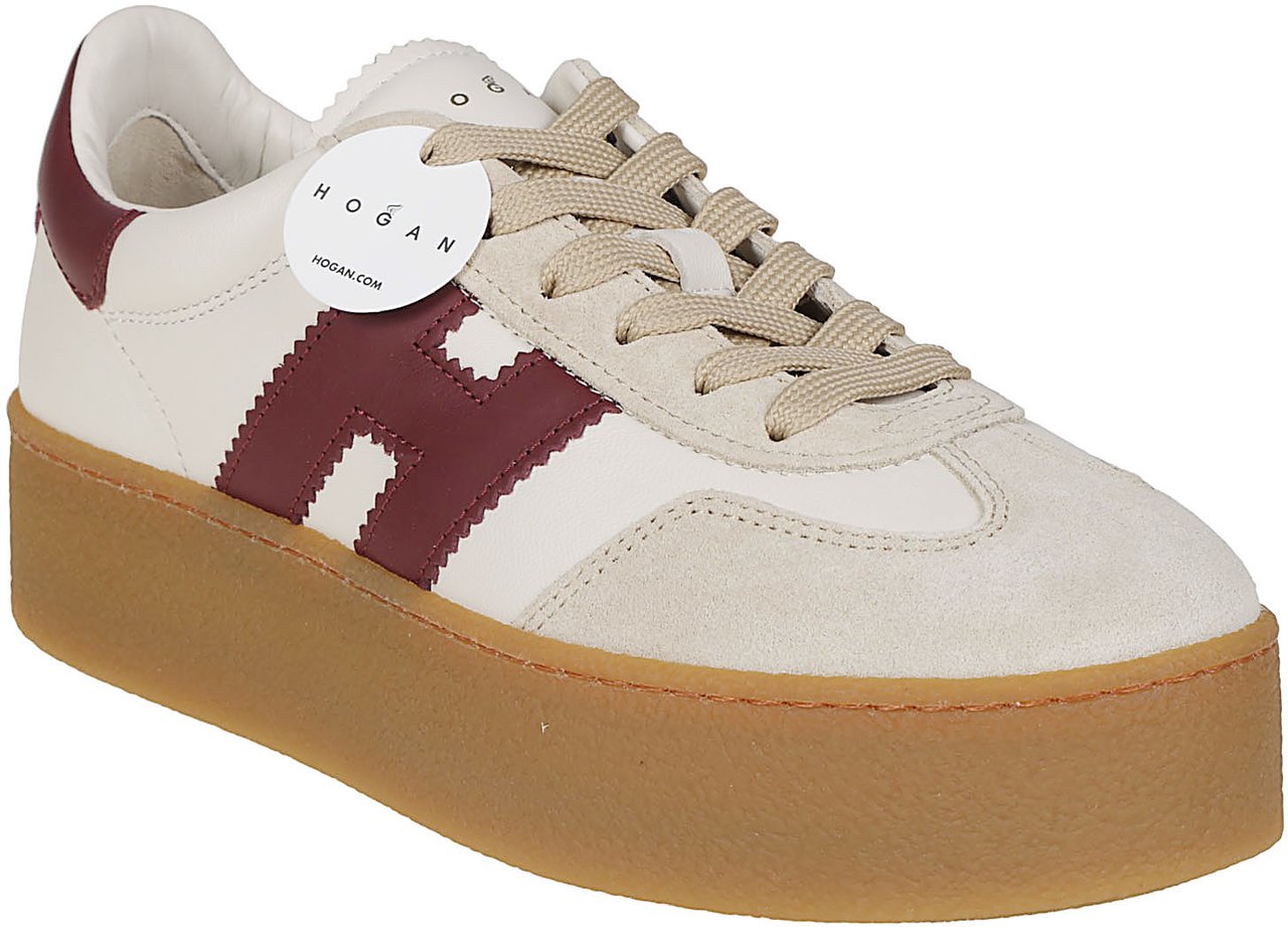 HOGAN H698 Sneakers Nude Beige