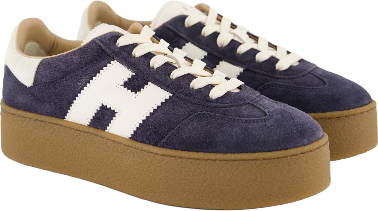 Hogan Dames H681 Sneaker Blauw Blauw