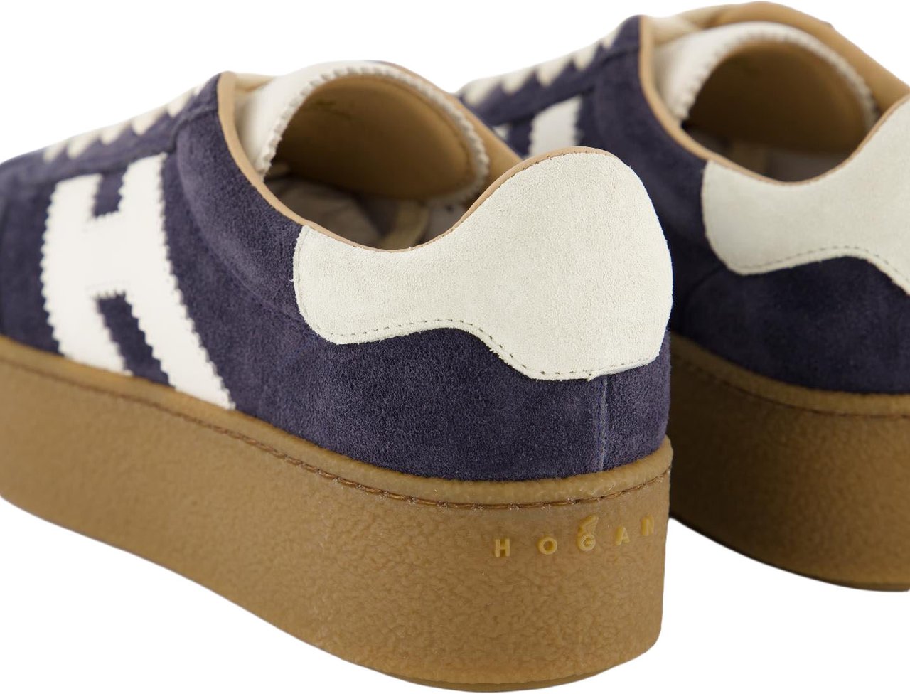Hogan Dames H681 Sneaker Blauw Blauw