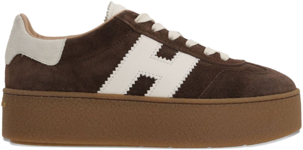 HOGAN Sneakers Brown Bruin