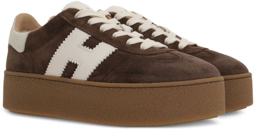 HOGAN Sneakers Brown Bruin