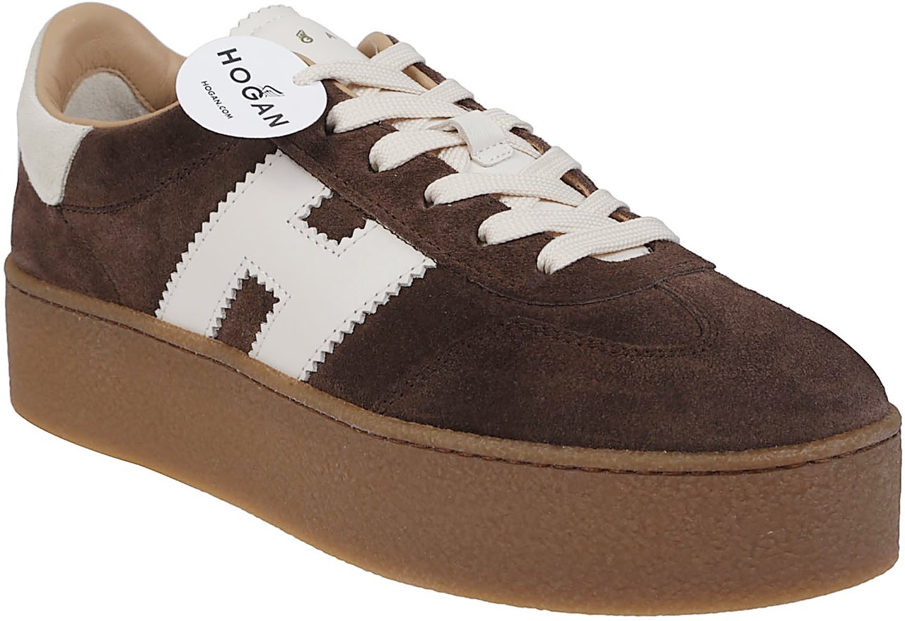 HOGAN H698 Sneakers Brown Bruin