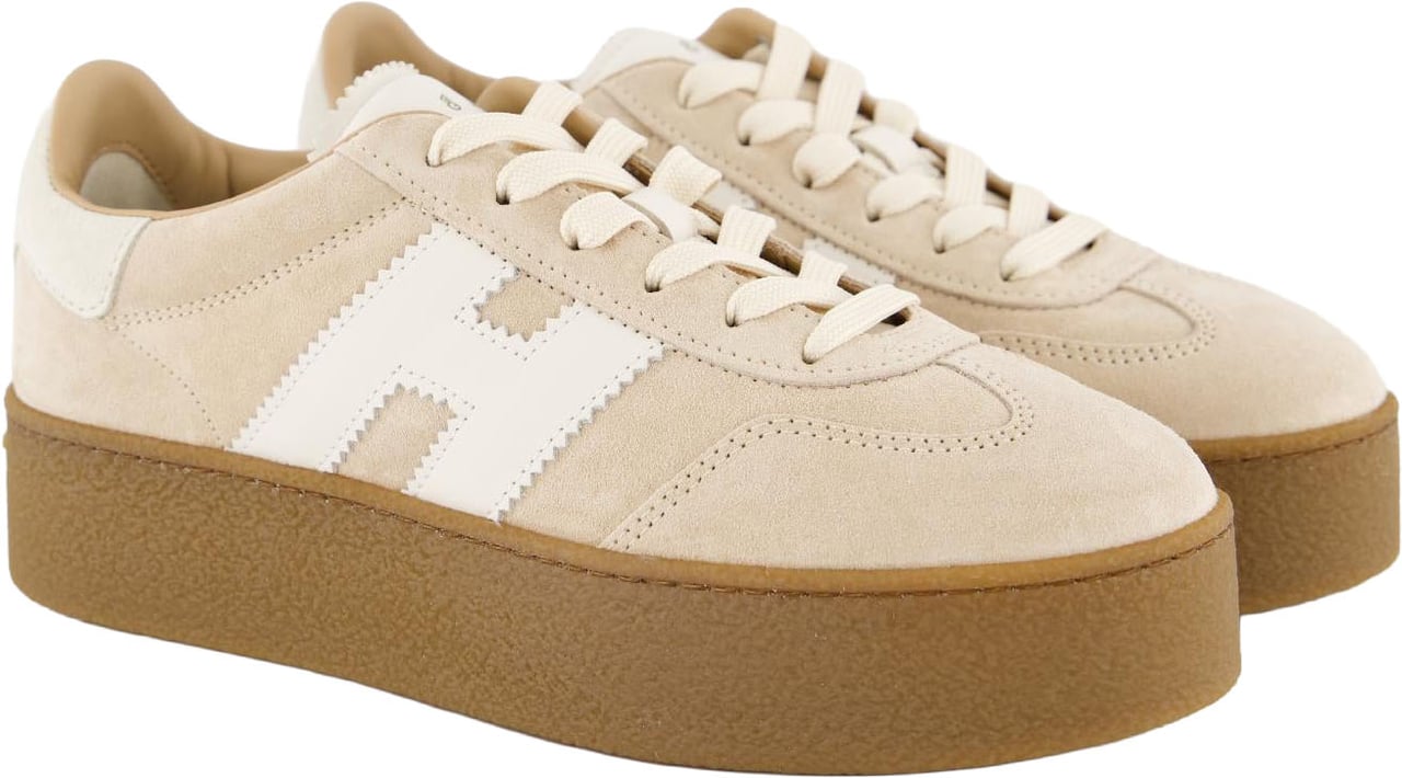 HOGAN Dames H681 Sneaker Beige Beige