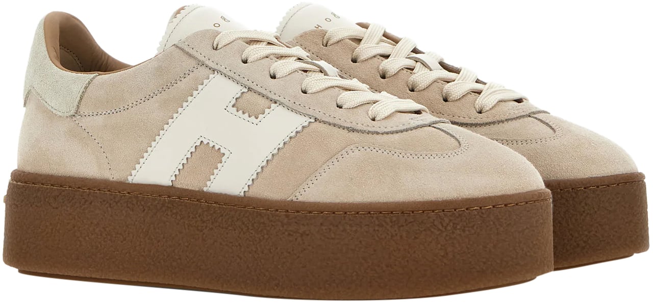 HOGAN Flat Shoes Beige Beige