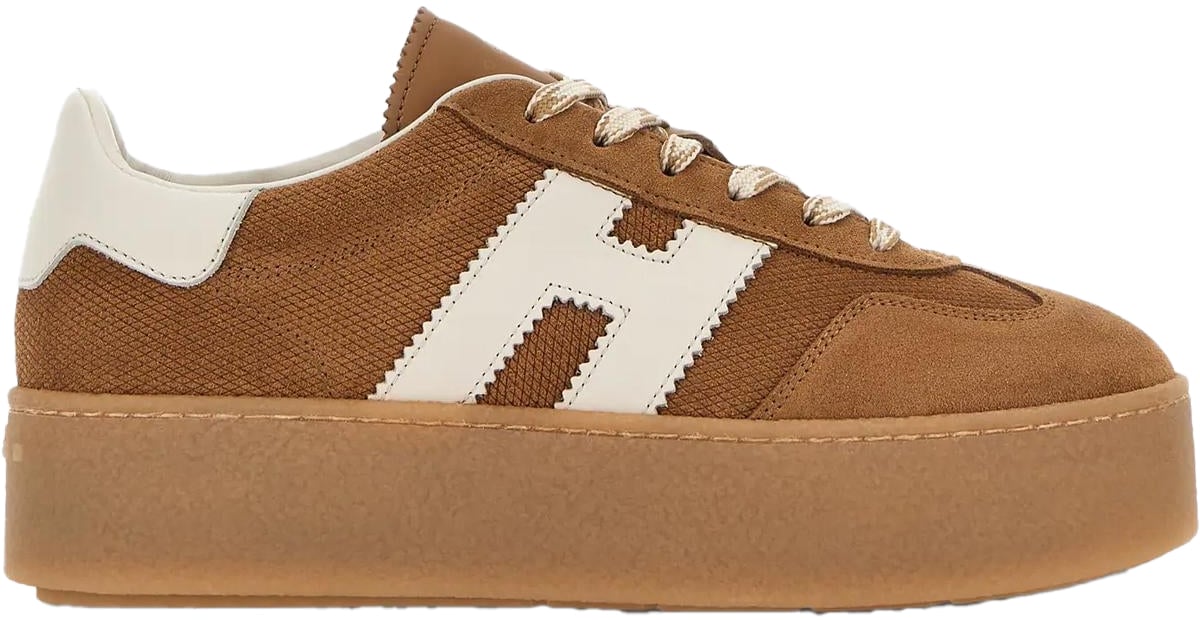 HOGAN Dames H698 Allacciato H Bruin