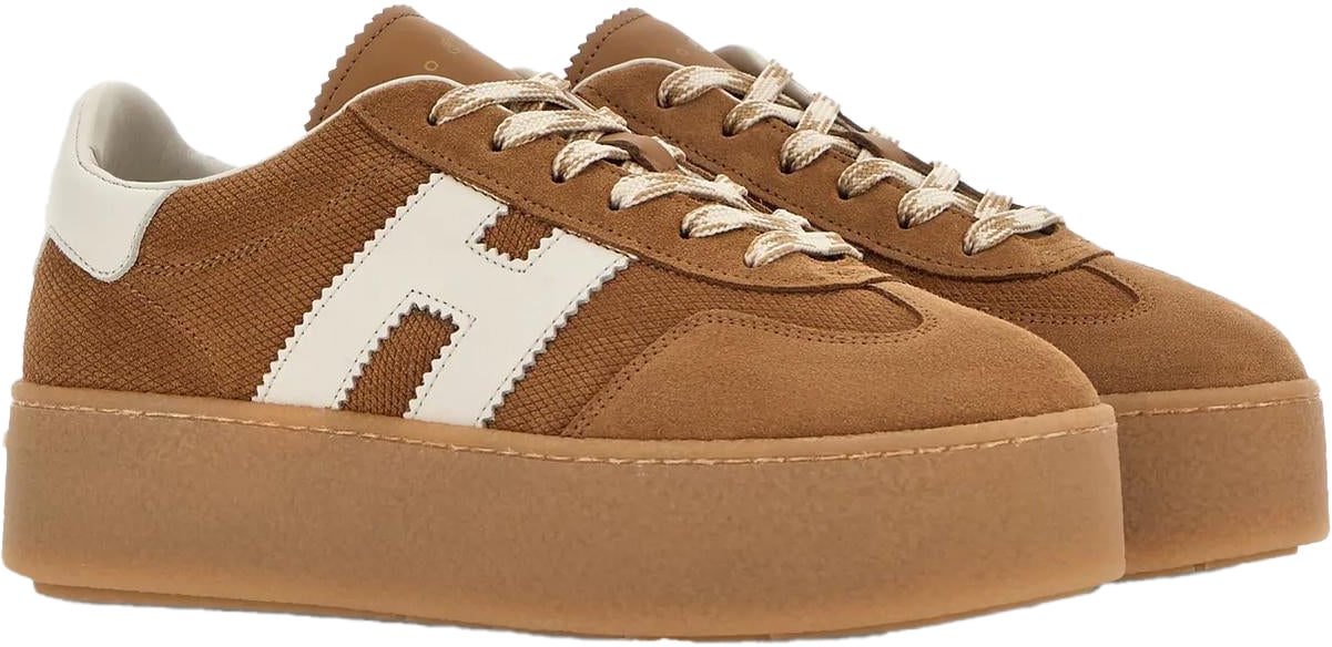 HOGAN Dames H698 Allacciato H Bruin