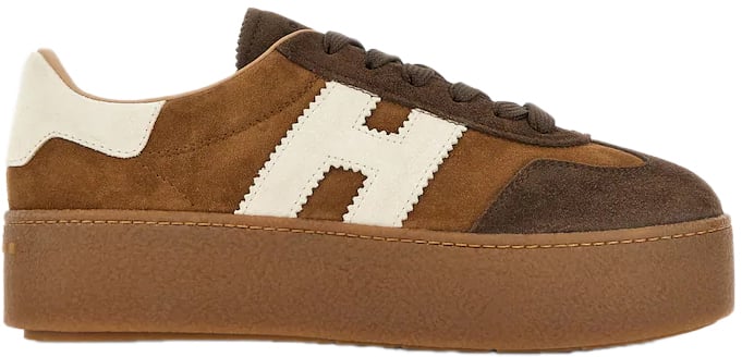 HOGAN Sneakers Brown Bruin
