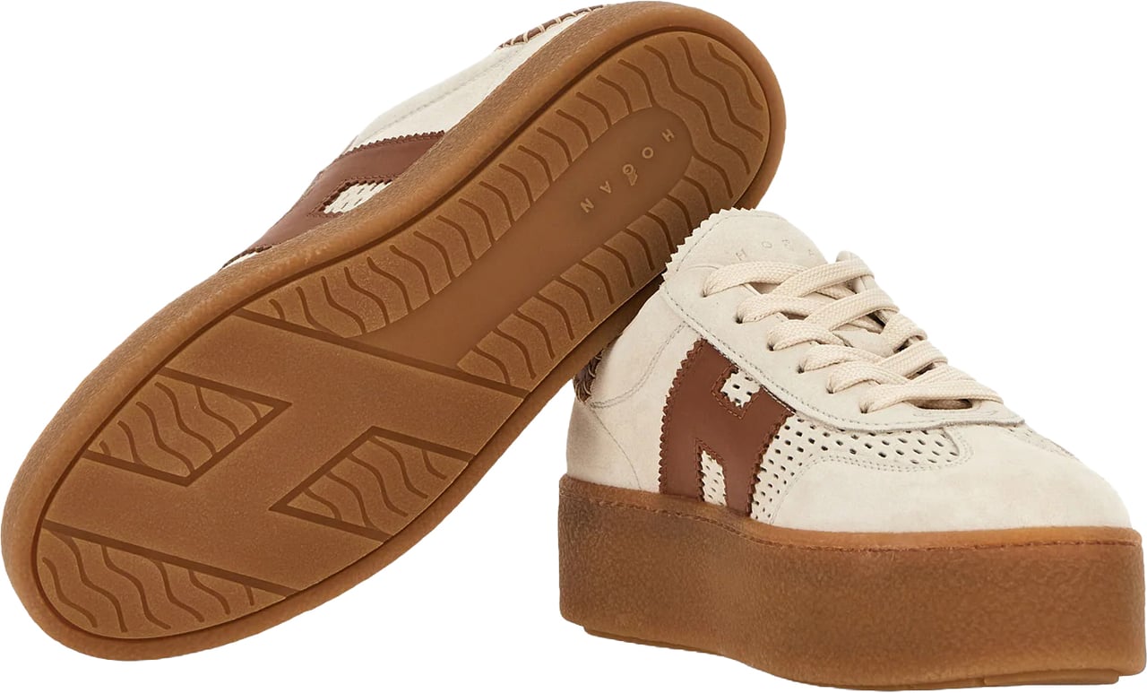 HOGAN Sneakers Beige/Brown Beige