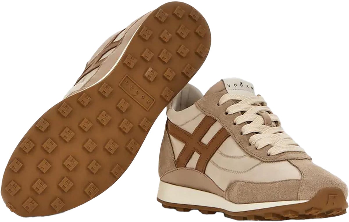 HOGAN Dames H699 Allacciato H Beige