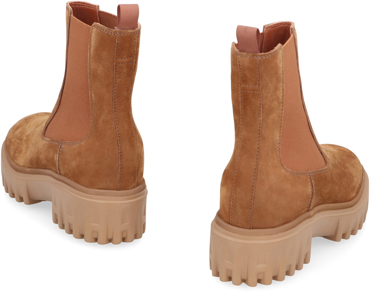Hogan H700 Nubuck chelsea boots Bruin