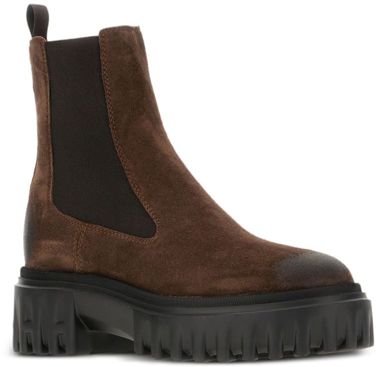 HOGAN Boots Brown Bruin