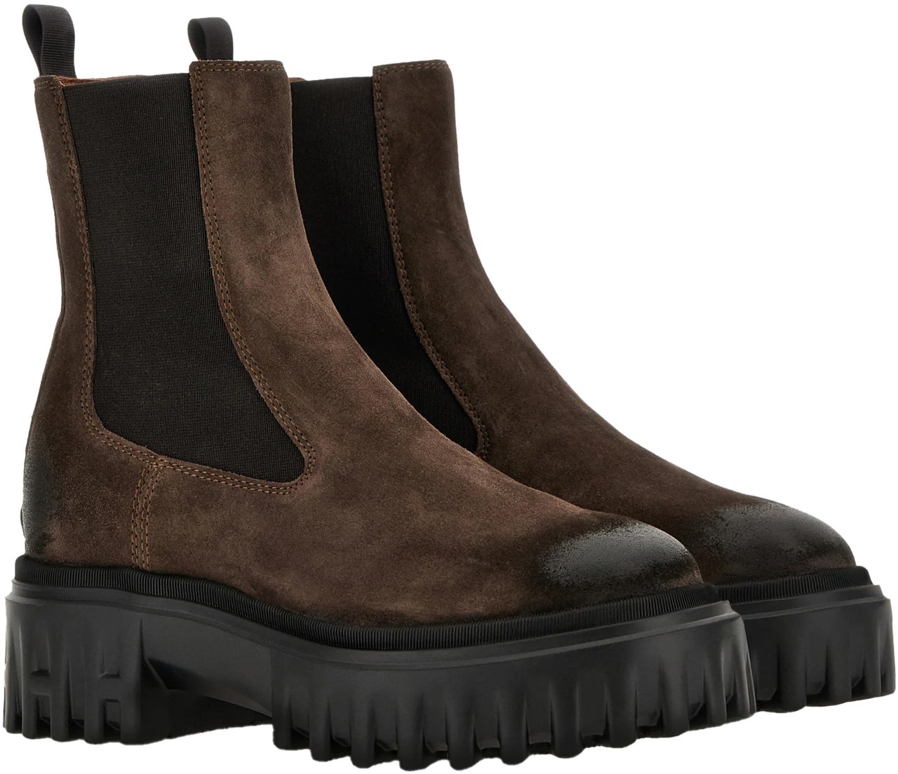 HOGAN Boots Brown Bruin