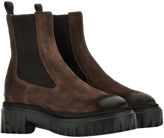 HOGAN Boots Cocco Bruin