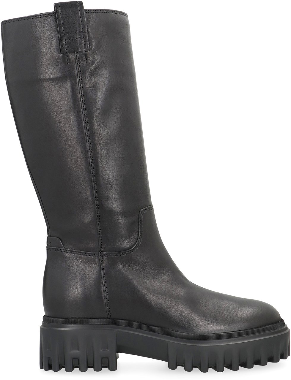 HOGAN Hogan H700 leather boots Zwart