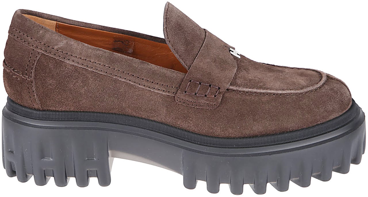 HOGAN H700 Loafers Brown Bruin