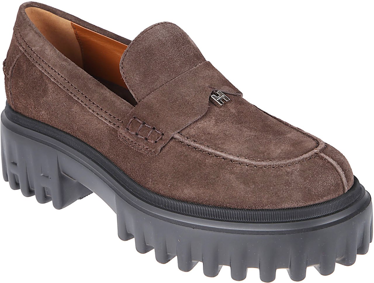 HOGAN H700 Loafers Brown Bruin