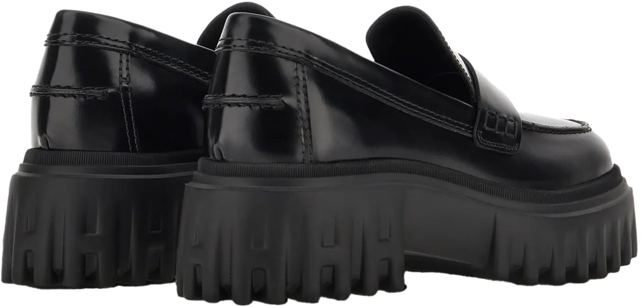 HOGAN Flat Shoes Black Zwart