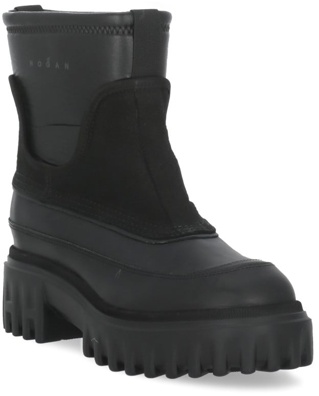 HOGAN Boots Black Zwart
