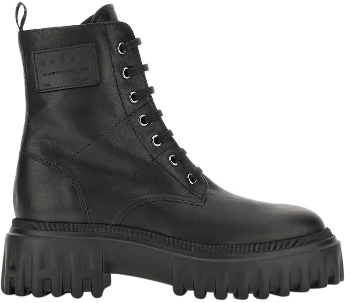 HOGAN Boots Black Zwart