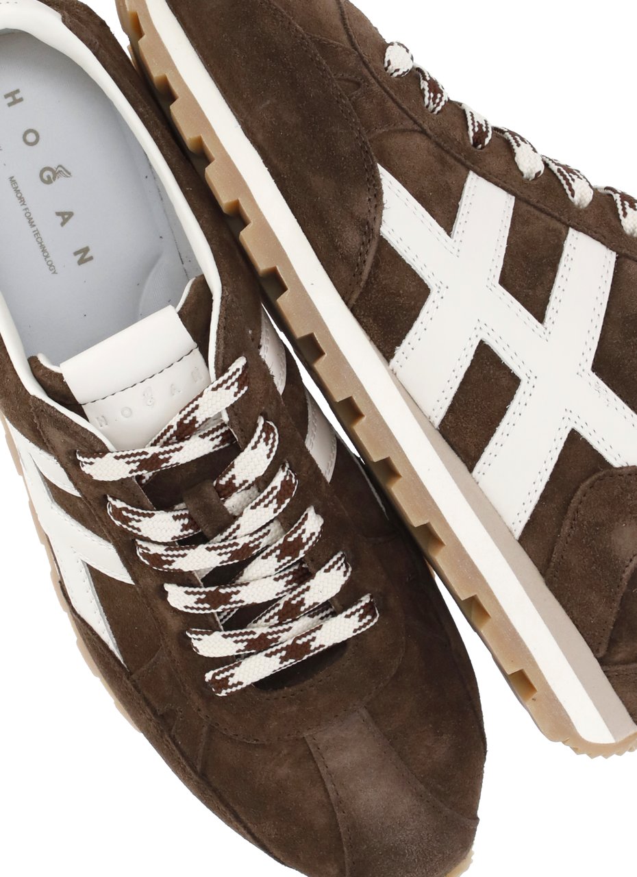 HOGAN Sneakers Brown Bruin