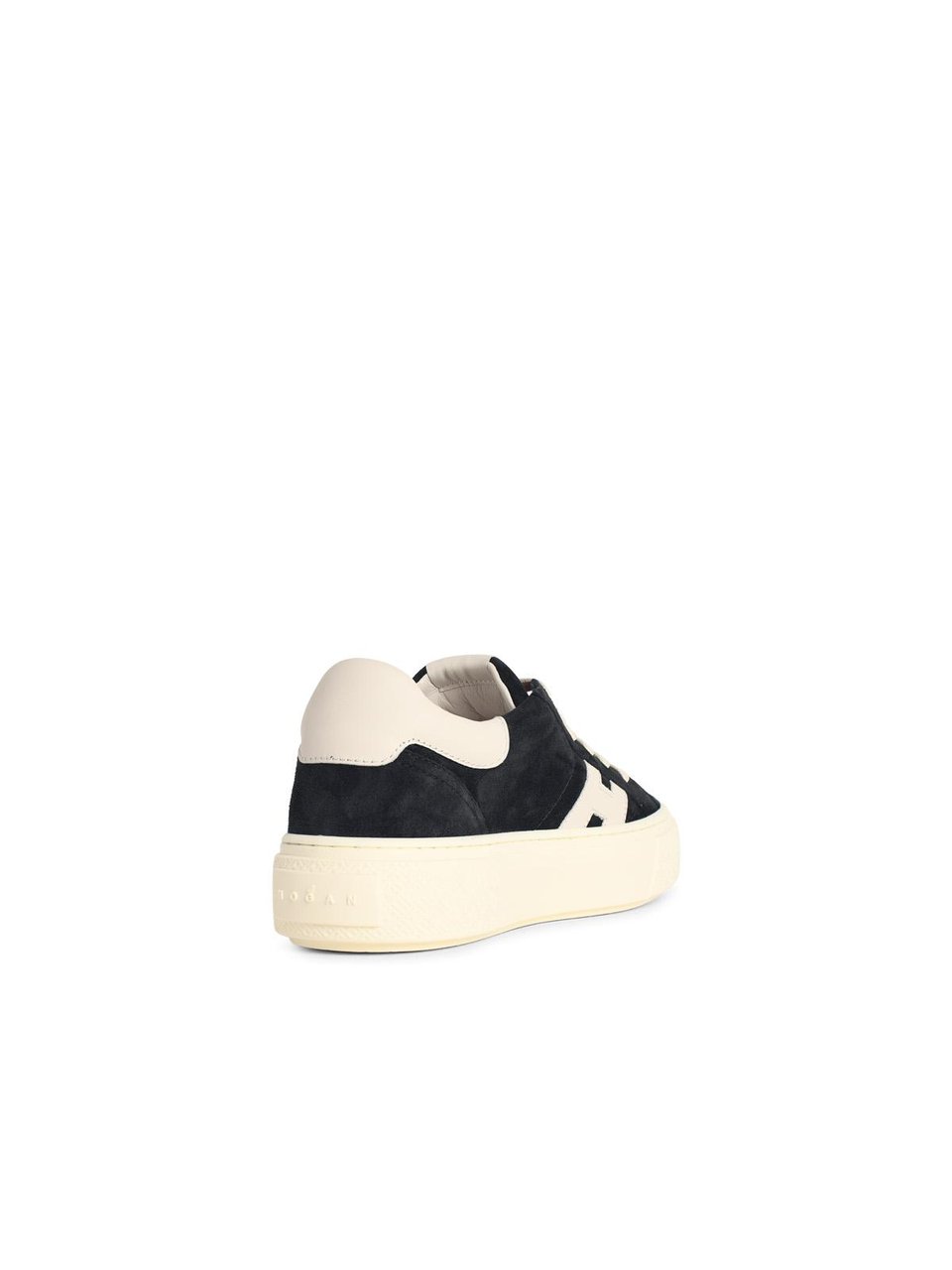 HOGAN 'H705' Dark Blue Leather Sneakers Neutraal