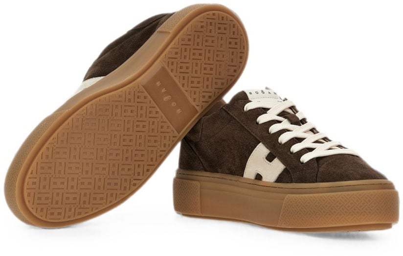 HOGAN Sneakers Brown Bruin
