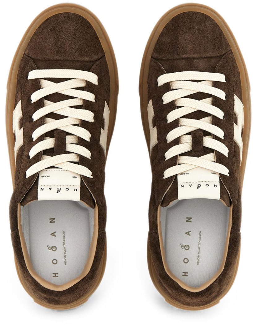HOGAN Sneakers Brown Bruin