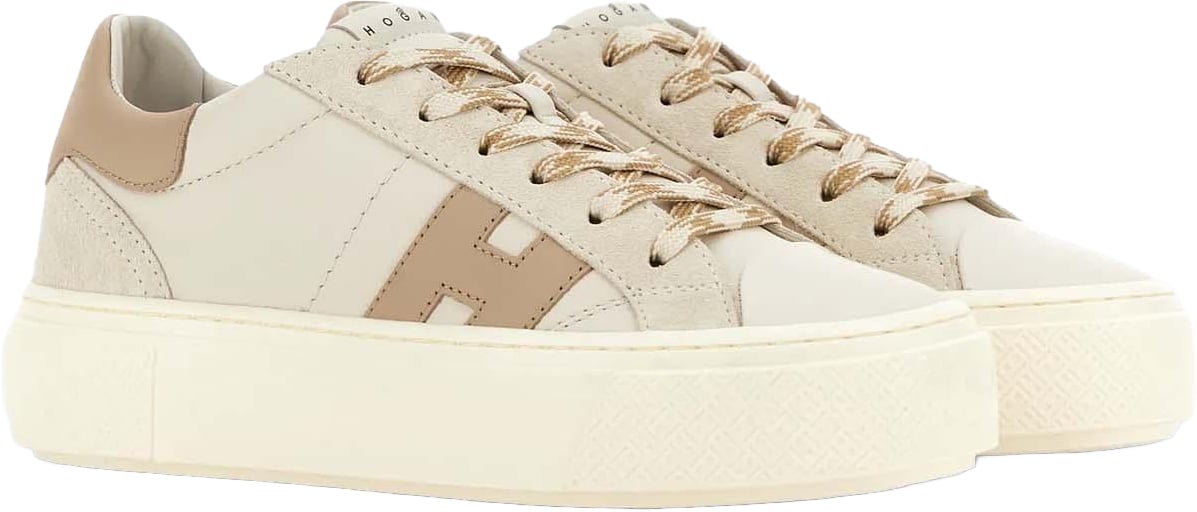 HOGAN Dames H705 Allacciato H Beige