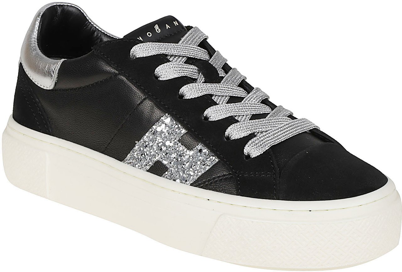 HOGAN H705 Sneakers Black Zwart