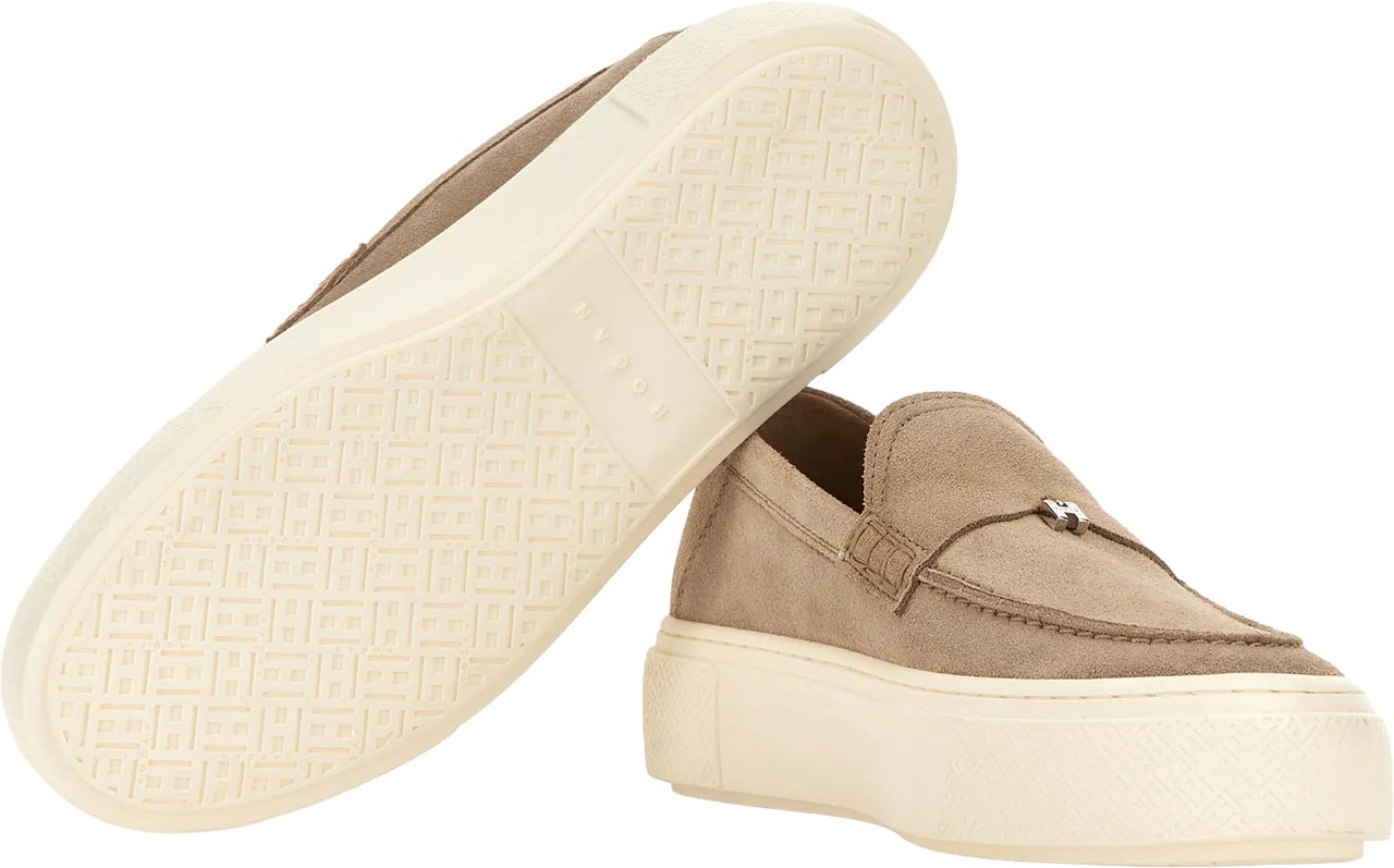 HOGAN Flat Shoes Naturale Taupe