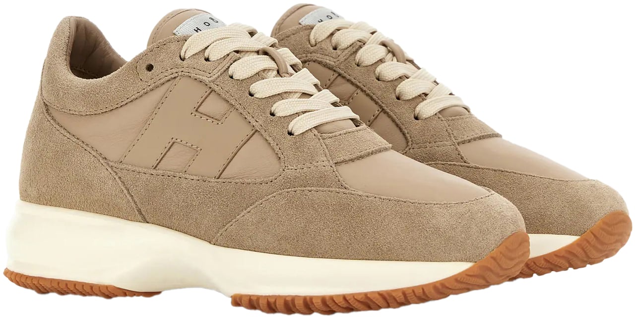 HOGAN Flat Shoes Beige Beige