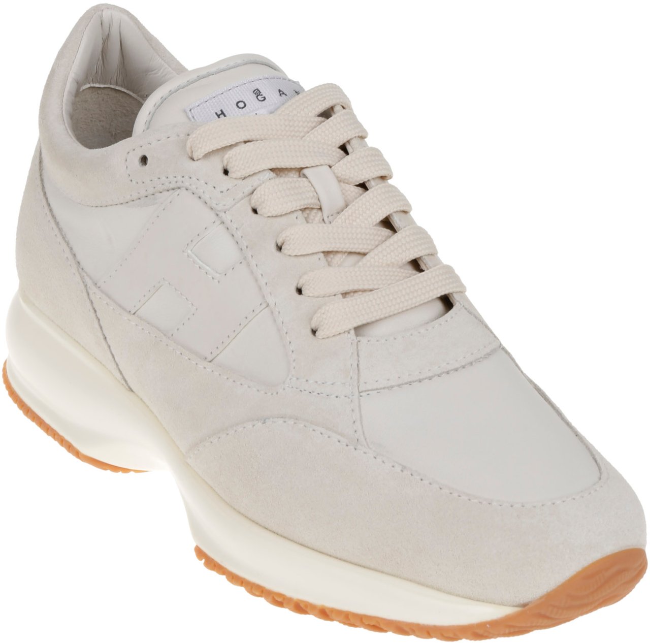 HOGAN Flat Shoes Y Yogurt Wit