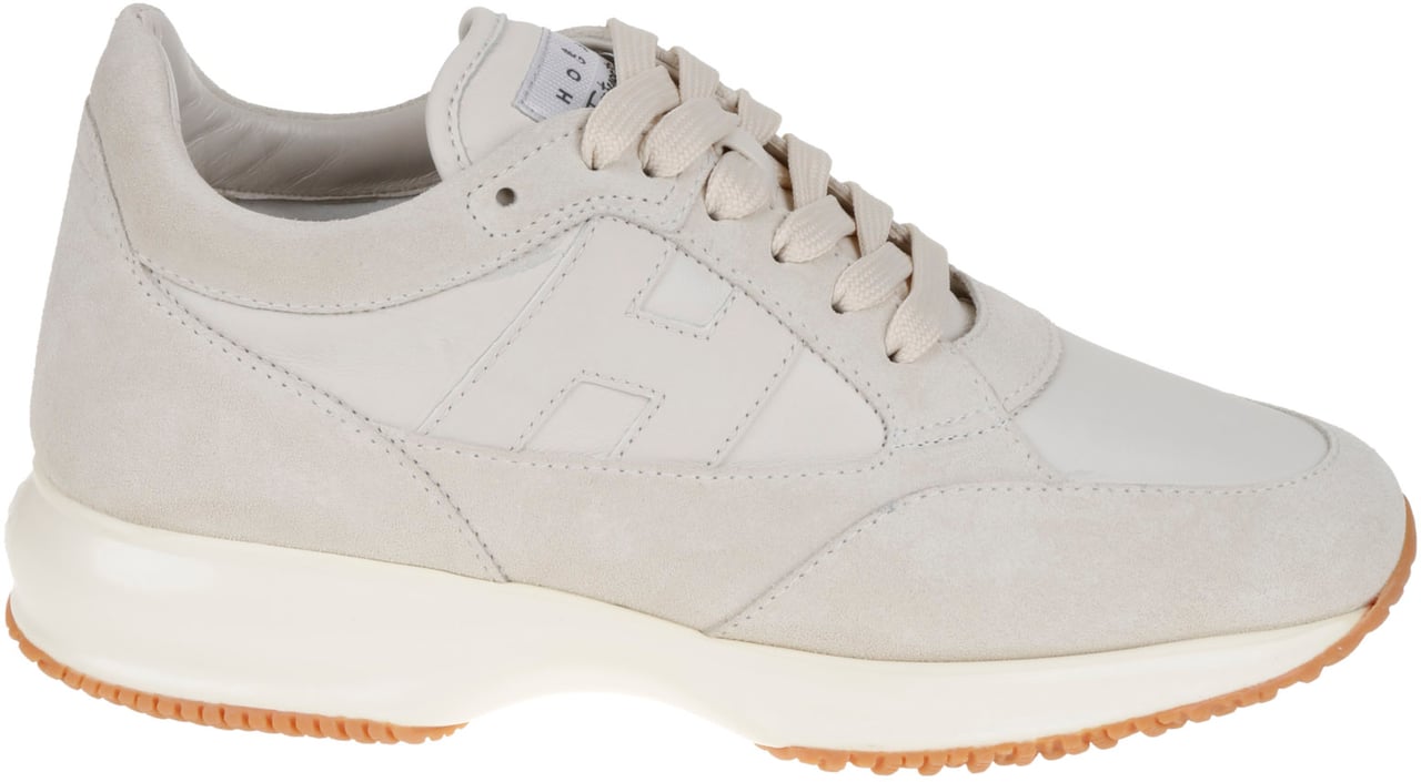 HOGAN Flat Shoes Y Yogurt Wit