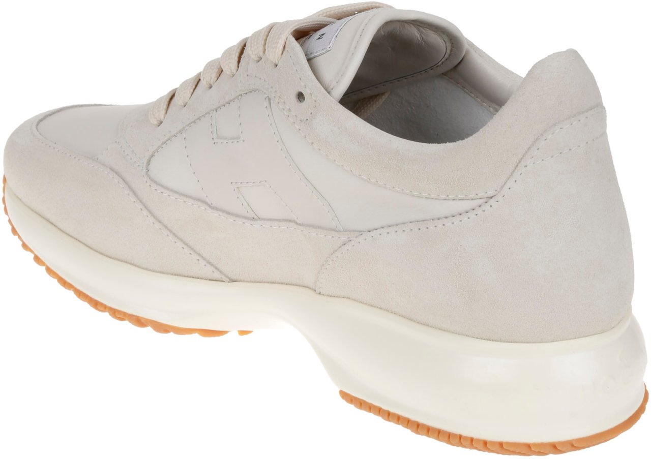 HOGAN Flat Shoes Y Yogurt Wit