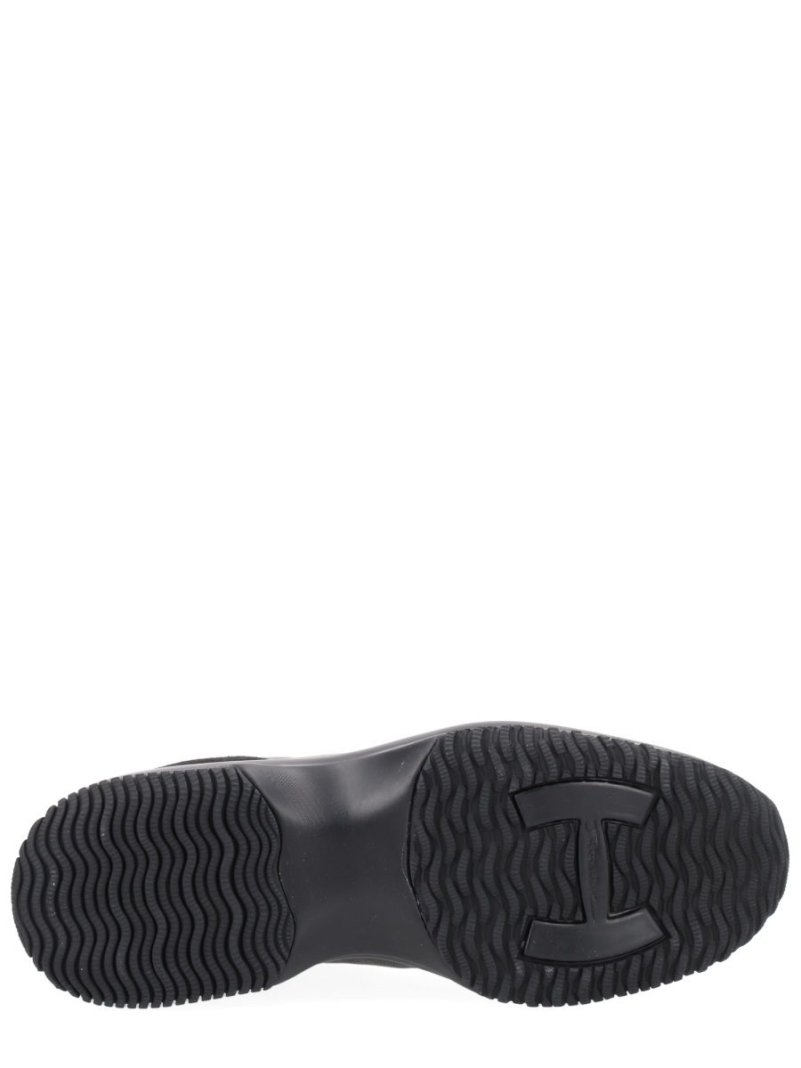 HOGAN Interactive Smooth Polyamide Sneakers Zwart