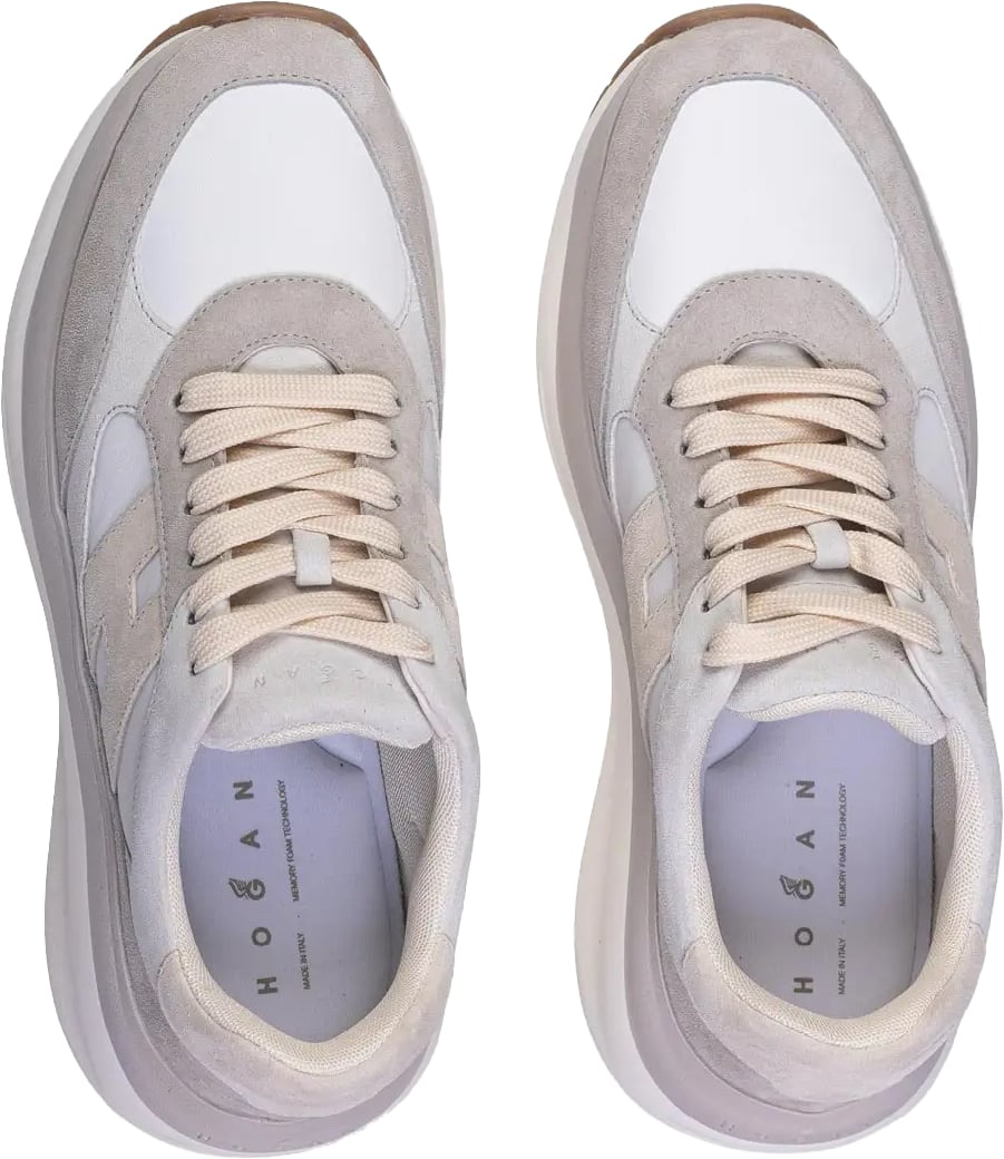 HOGAN Flat Shoes White Wit
