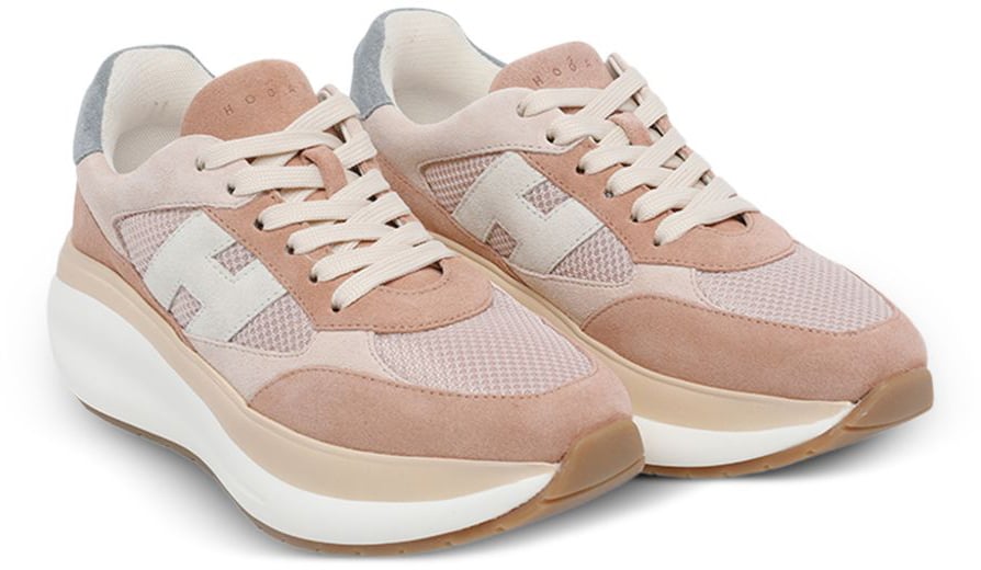 HOGAN Sneakers Marrone Chiaro Bruin