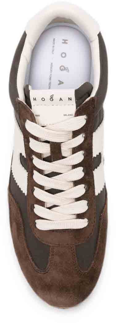 HOGAN Sneakers Brown Bruin