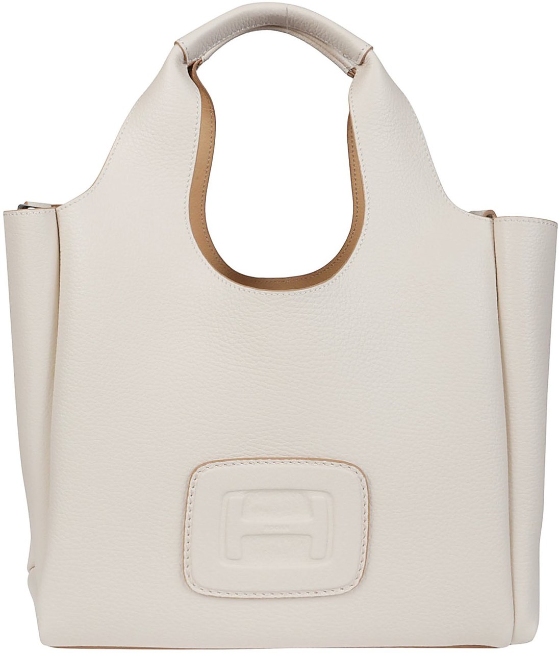 HOGAN Small Shopping H-bag White Wit
