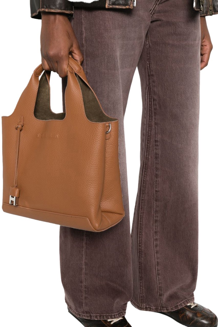 HOGAN Bags Leather Brown Bruin