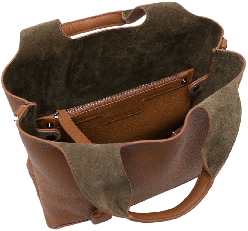 HOGAN Bags Leather Brown Bruin