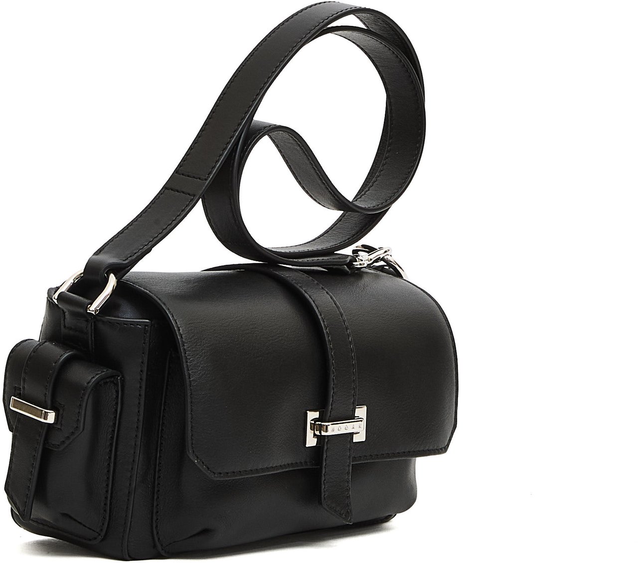 HOGAN Camera Bag Pelle Nera Zwart