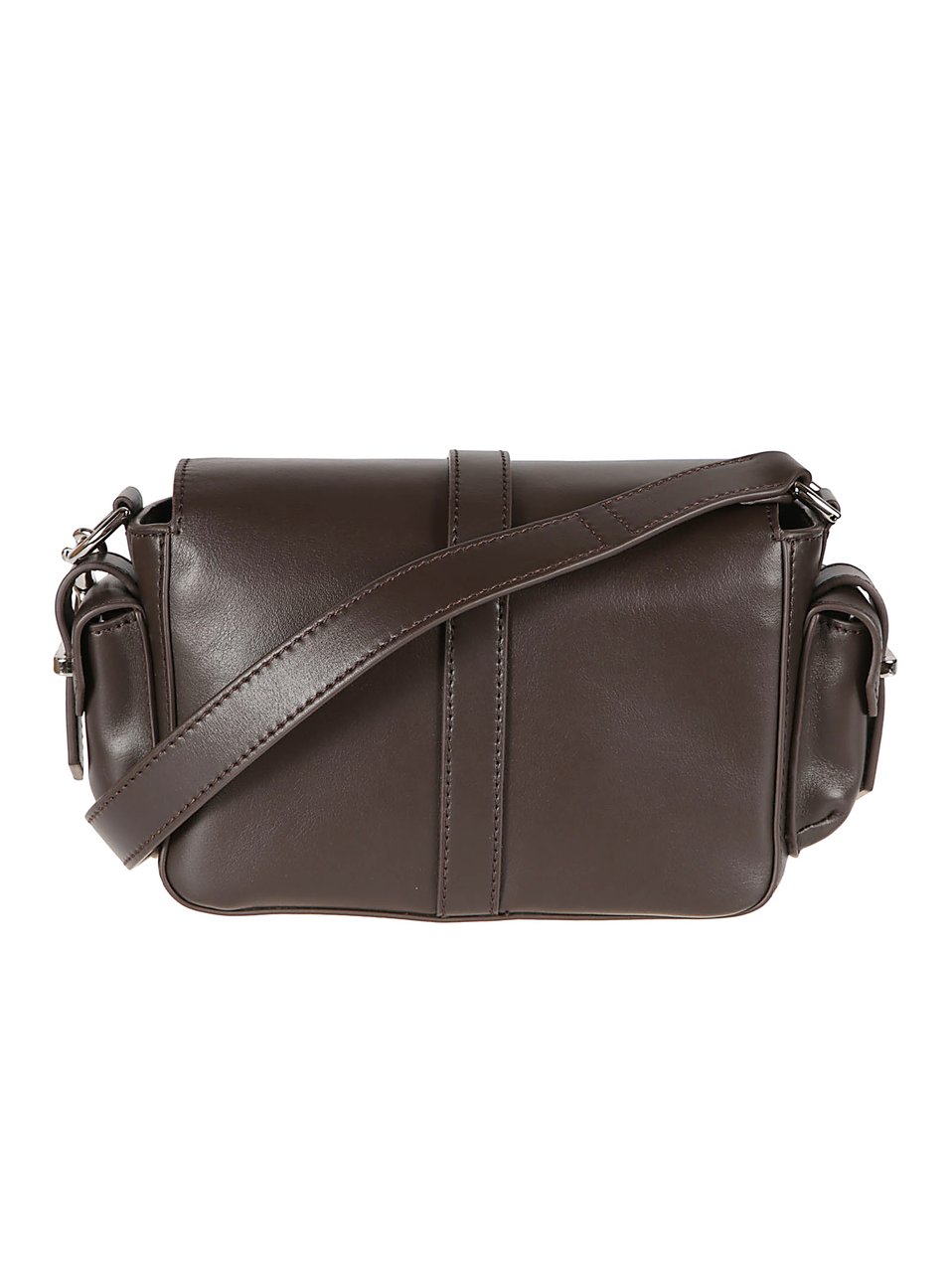 HOGAN Small H01r Flap Bag Brown Bruin