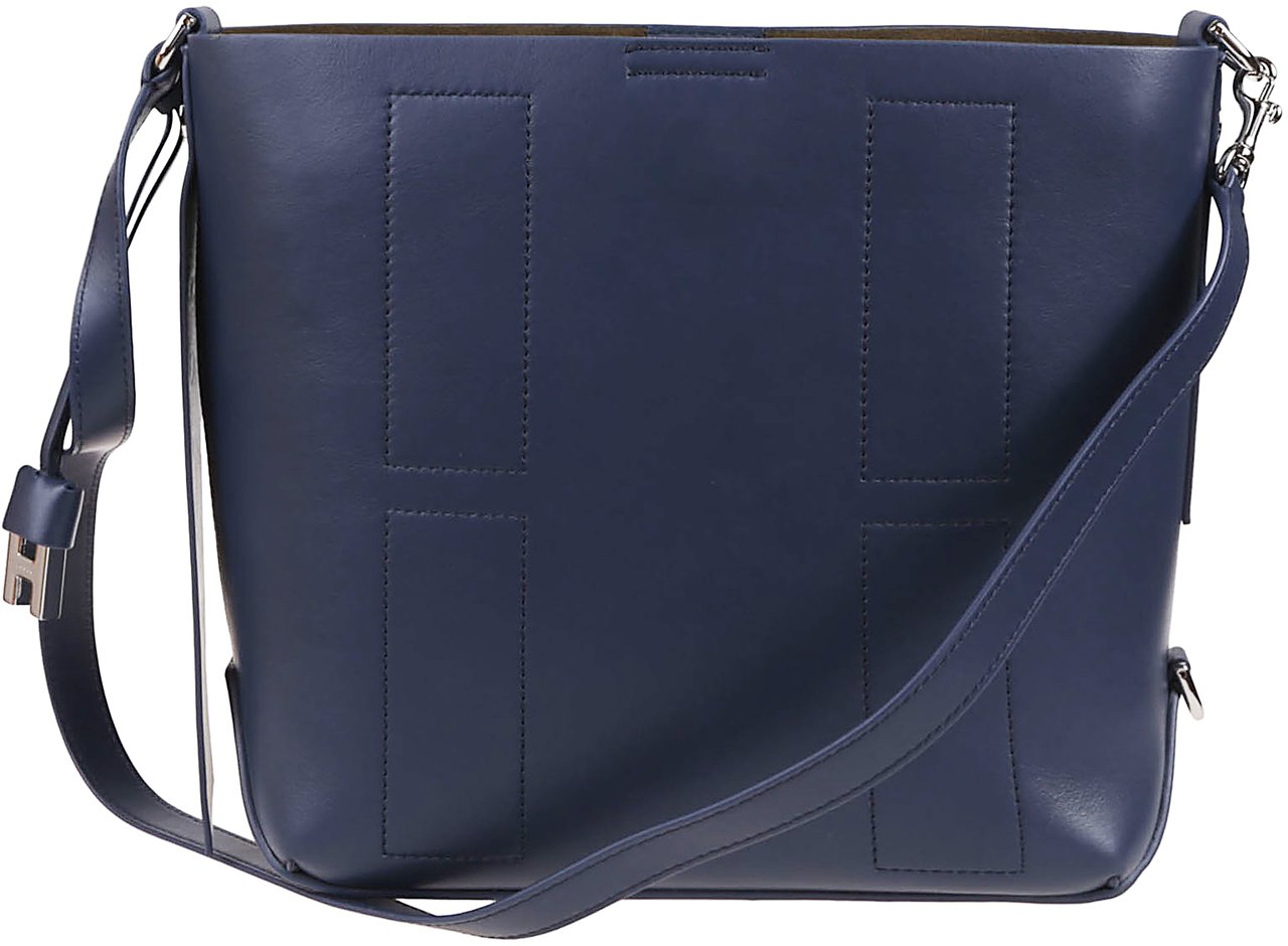 HOGAN Small H01r Hobo Bag Blue Blauw