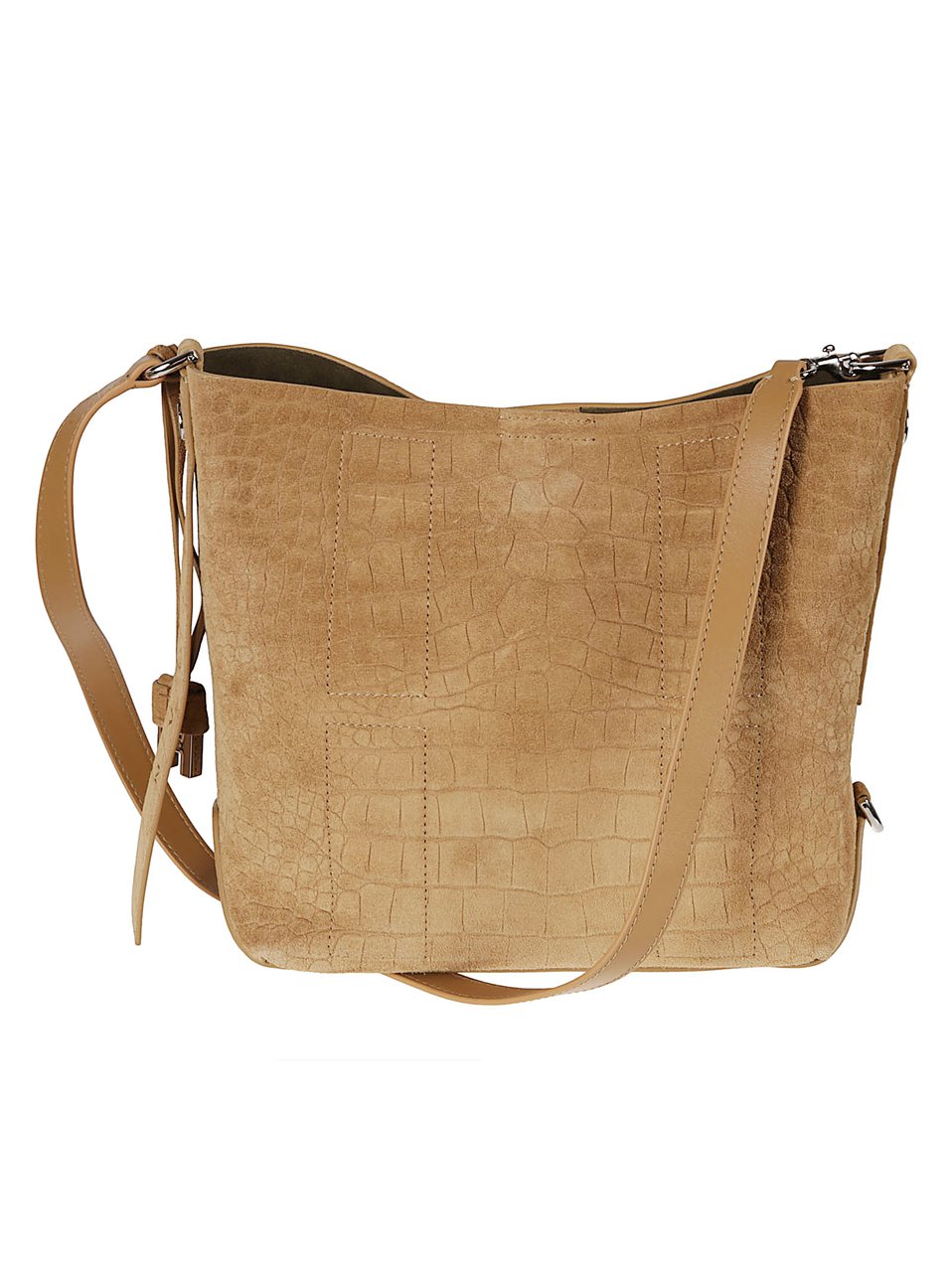 HOGAN Small H01r Hobo Bag Brown Bruin