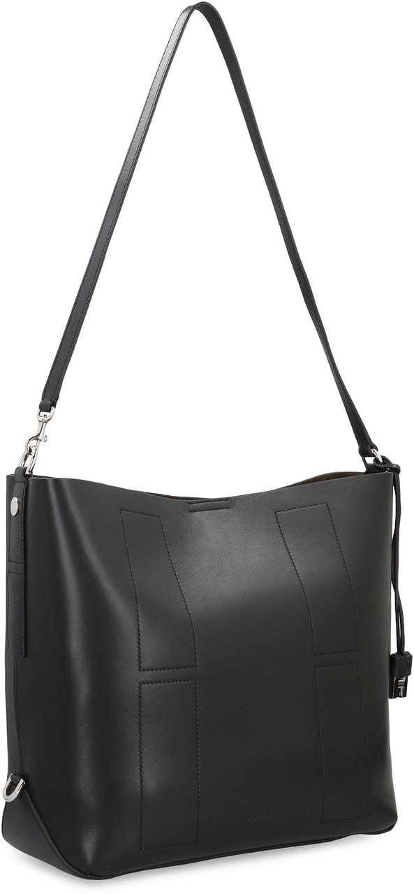 Hogan Hocket Media Hobo bag Zwart