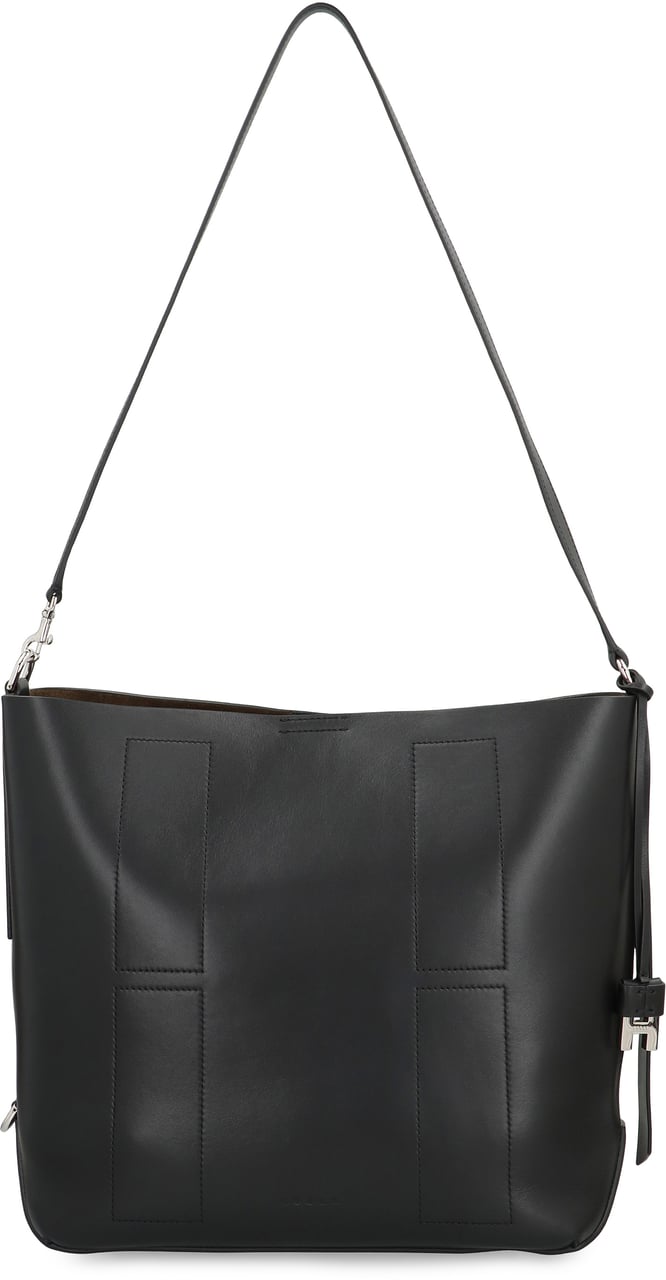 Hogan Hocket Media Hobo bag Zwart